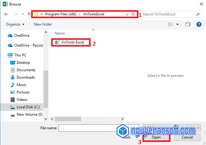 HƯỚNG DẪN ADD-IN VnTools Excel VÔ EXCEL – Link Google Drive