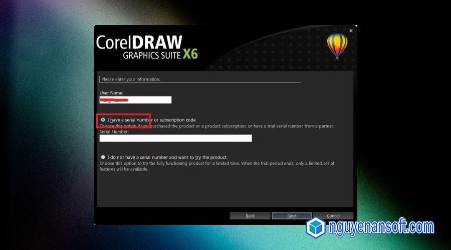 Hướng dẫn cài đặt CorelDRAW X6 - 4