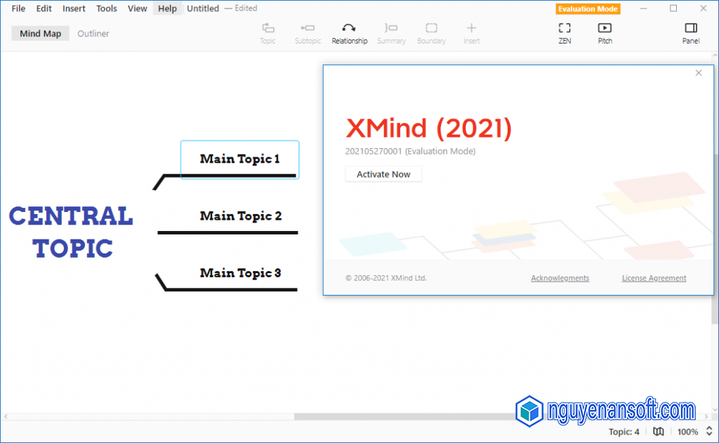 Hướng dẫn cài đặt XMind 2021 – Full Link Google Drive