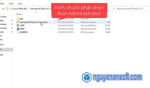 Cài đặt và active office 365