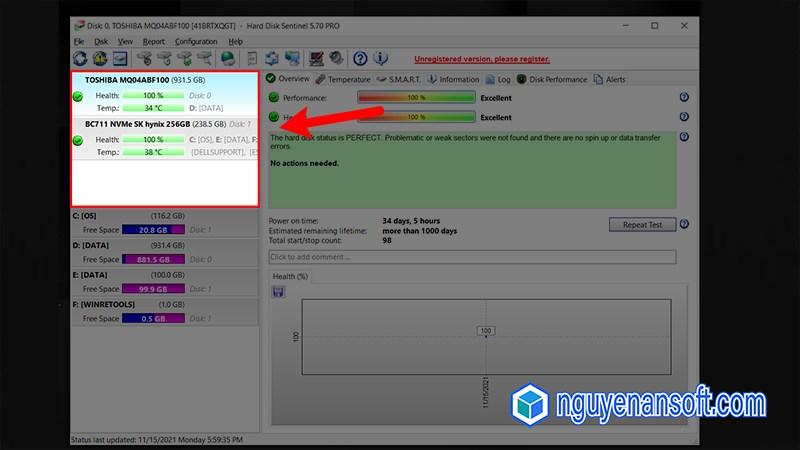 Hướng dẫn tải và cài đặt Hard Disk Sentinel hướng dẫn kiểm tra tình trạng ổ cứng máy tính Laptop