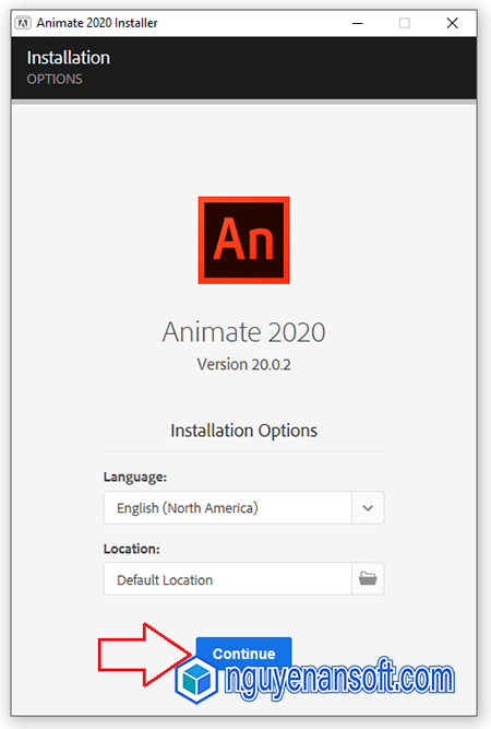 cài đặt phần mềm Adobe Animate CC 2020