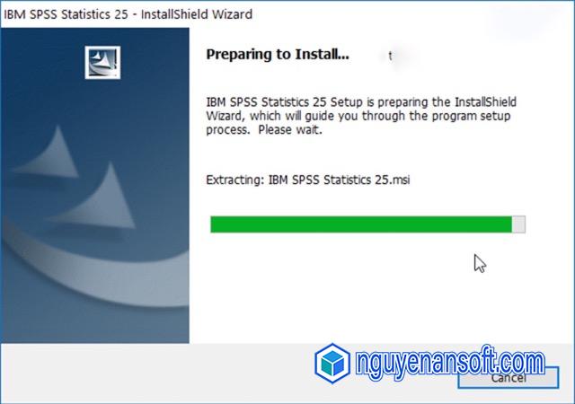 Bắt đầu thiết lập SPSS về máy