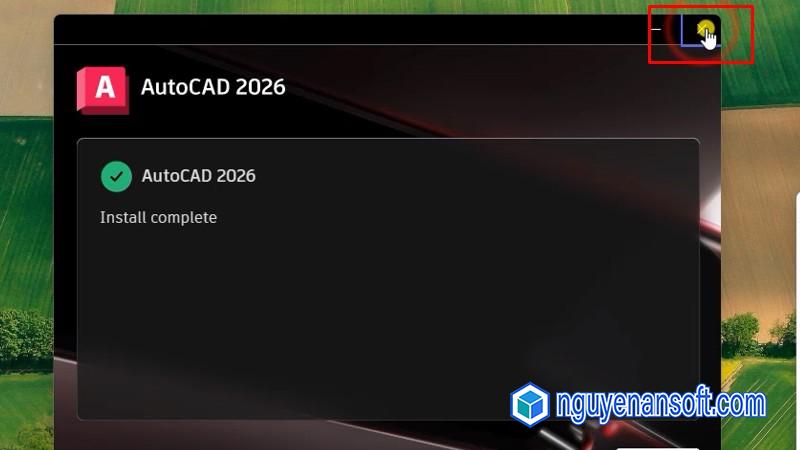 AutoCAD 2026: Bước đột phá mới trong thiết kế kỹ thuật 17 Bấm X tắt