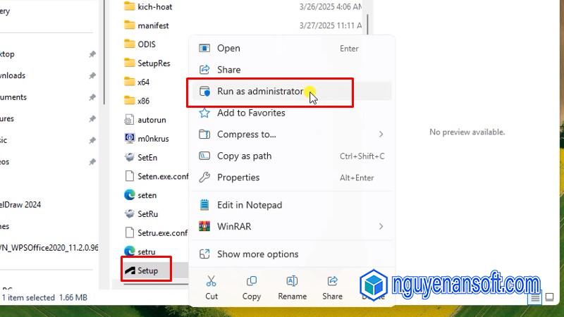 AutoCAD 2026: Bước đột phá mới trong thiết kế kỹ thuật 11 Chạy file Setup bằng quyền Admin