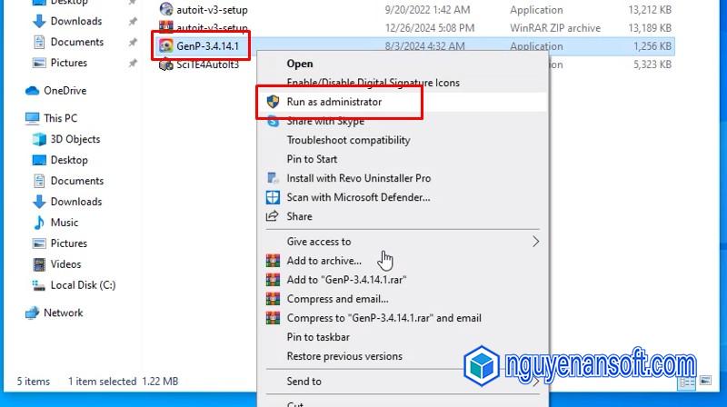 Tải Premiere Pro 2025 Cài Đặt Đơn Giản, Nhanh 27 Chạy file GenP 3.4.14.1 bằng admin