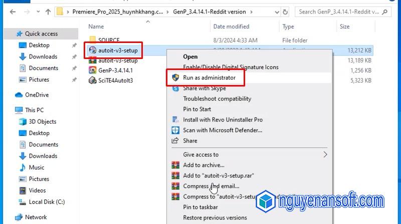 Tải Premiere Pro 2025 Cài Đặt Đơn Giản, Nhanh 15 Chạy file như hình bằng admin