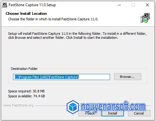 Tải Faststone Capture Full 2025