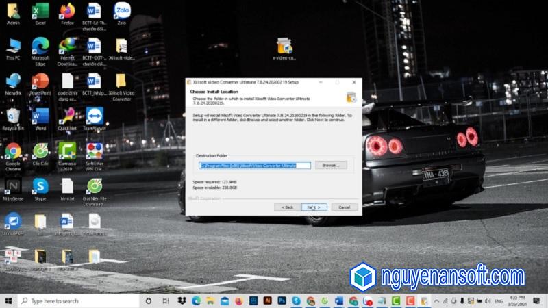 Nhấn vào Next thêm một lần nữa
