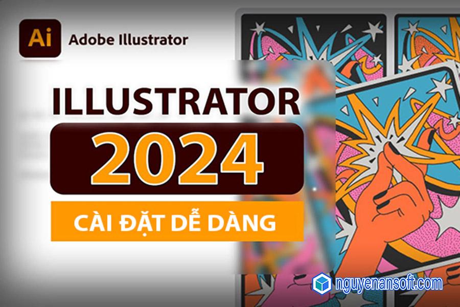 Hướng dẫn cài Adobe illustrator 2024 trên macOS – Link Google Drive