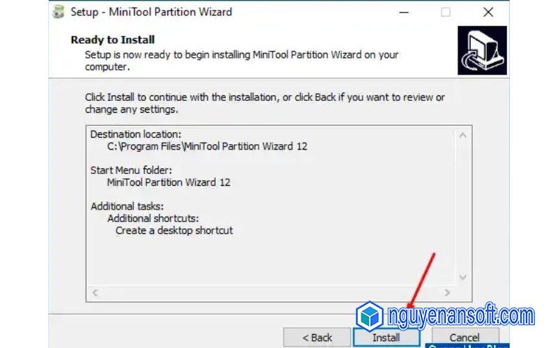 Cài Đặt MiniTool Partition Wizard 12.8 Pro - Link GG Drive 10 Cài Đặt MiniTool Partition Wizard 12.8 Pro - Link GG Drive
