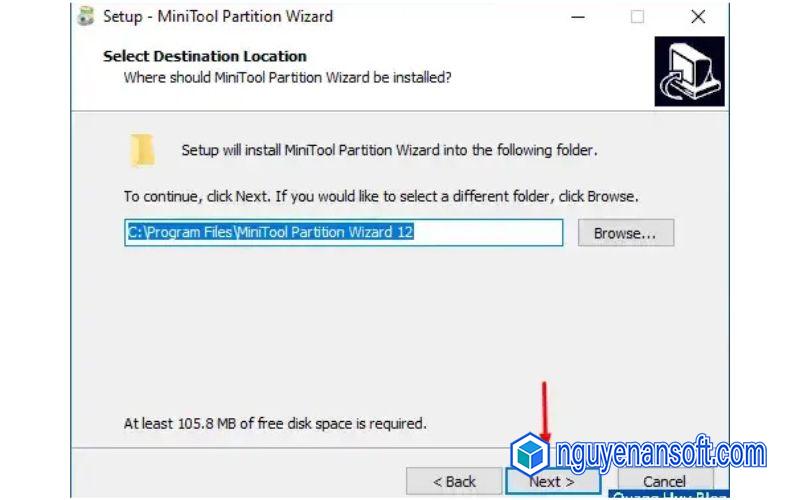 Cài Đặt MiniTool Partition Wizard 12.8 Pro - Link GG Drive 8 Cài Đặt MiniTool Partition Wizard 12.8 Pro - Link GG Drive