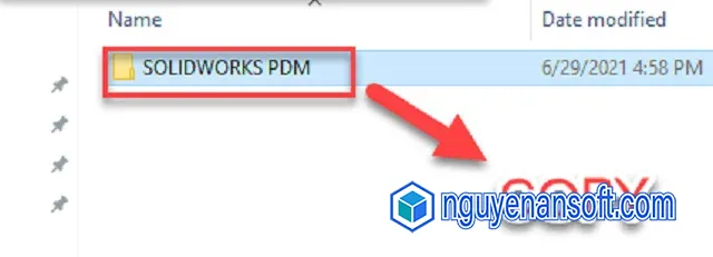 Hướng dẫn chi tiết tải và crack Solidworks 2020 full 16 Copy Solidworks PDM