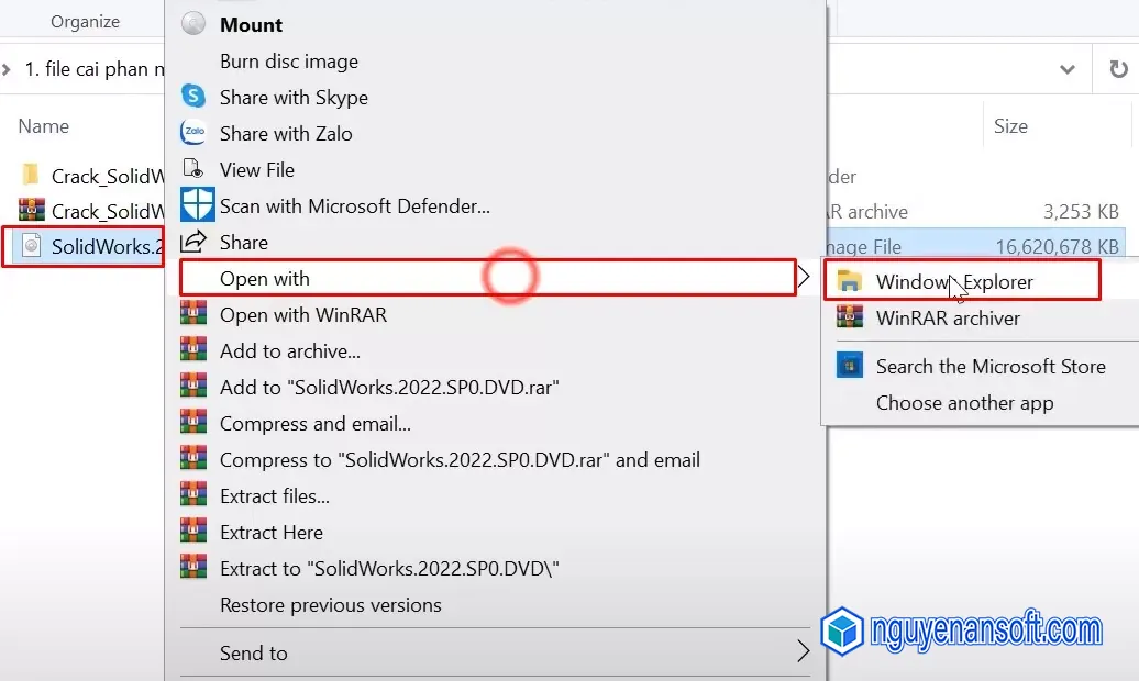 Open file solidworks 2022