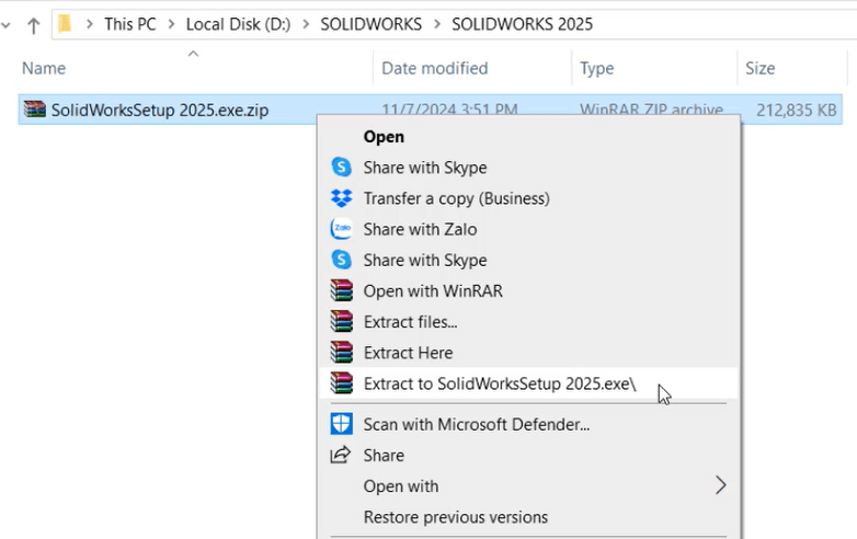 Solidworks 2025